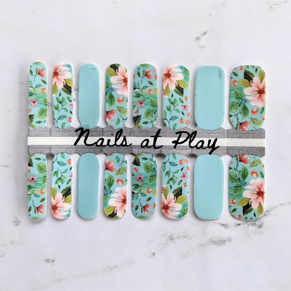 5 for $15 Nail Wraps- Delphinia's Dance - Picture 1 of 4